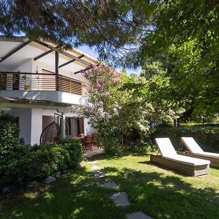 Lovely Villa 3 Min From The Beach Hanioti Exteriör bild