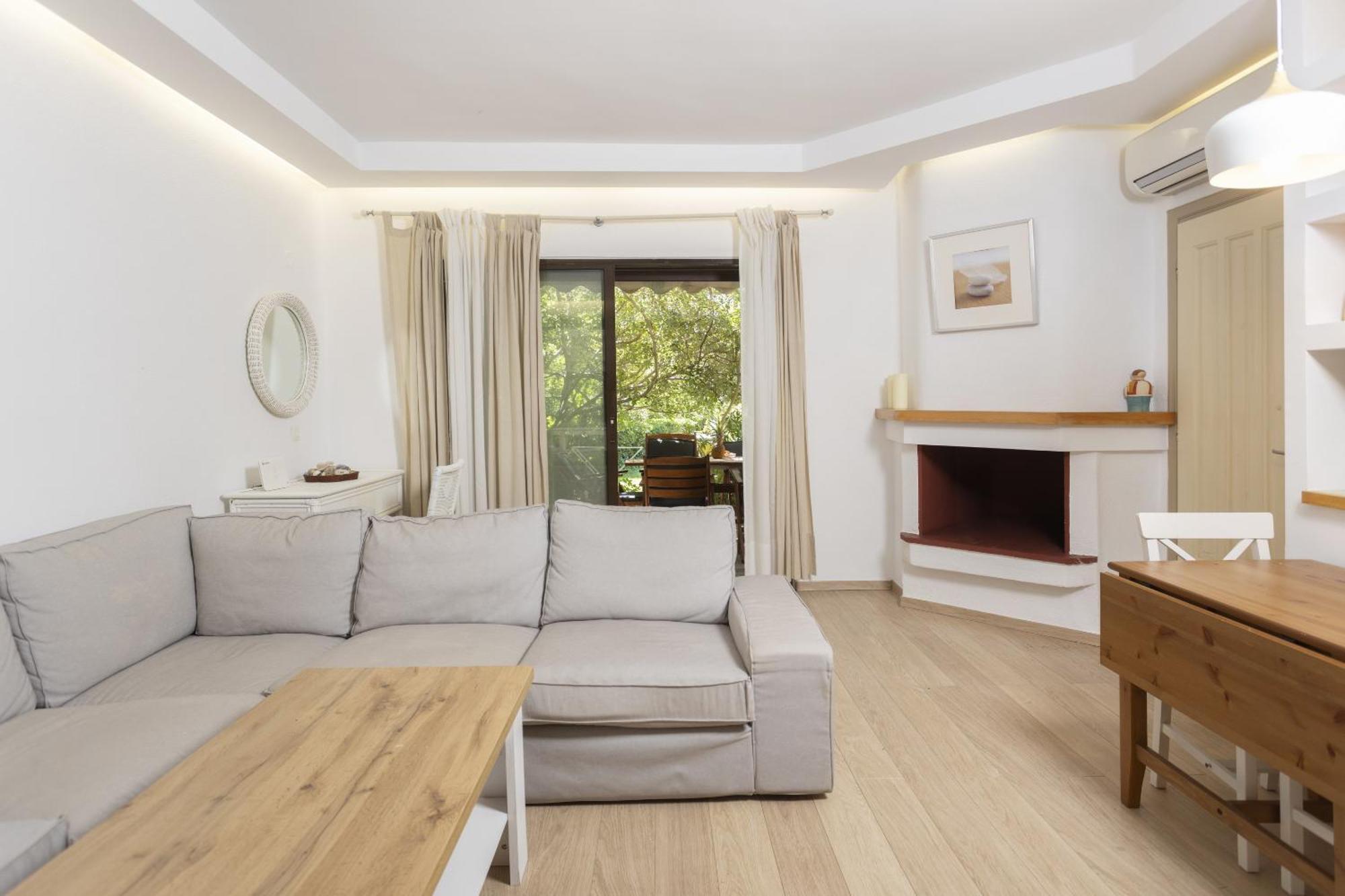 Lovely Villa 3 Min From The Beach Hanioti Exteriör bild