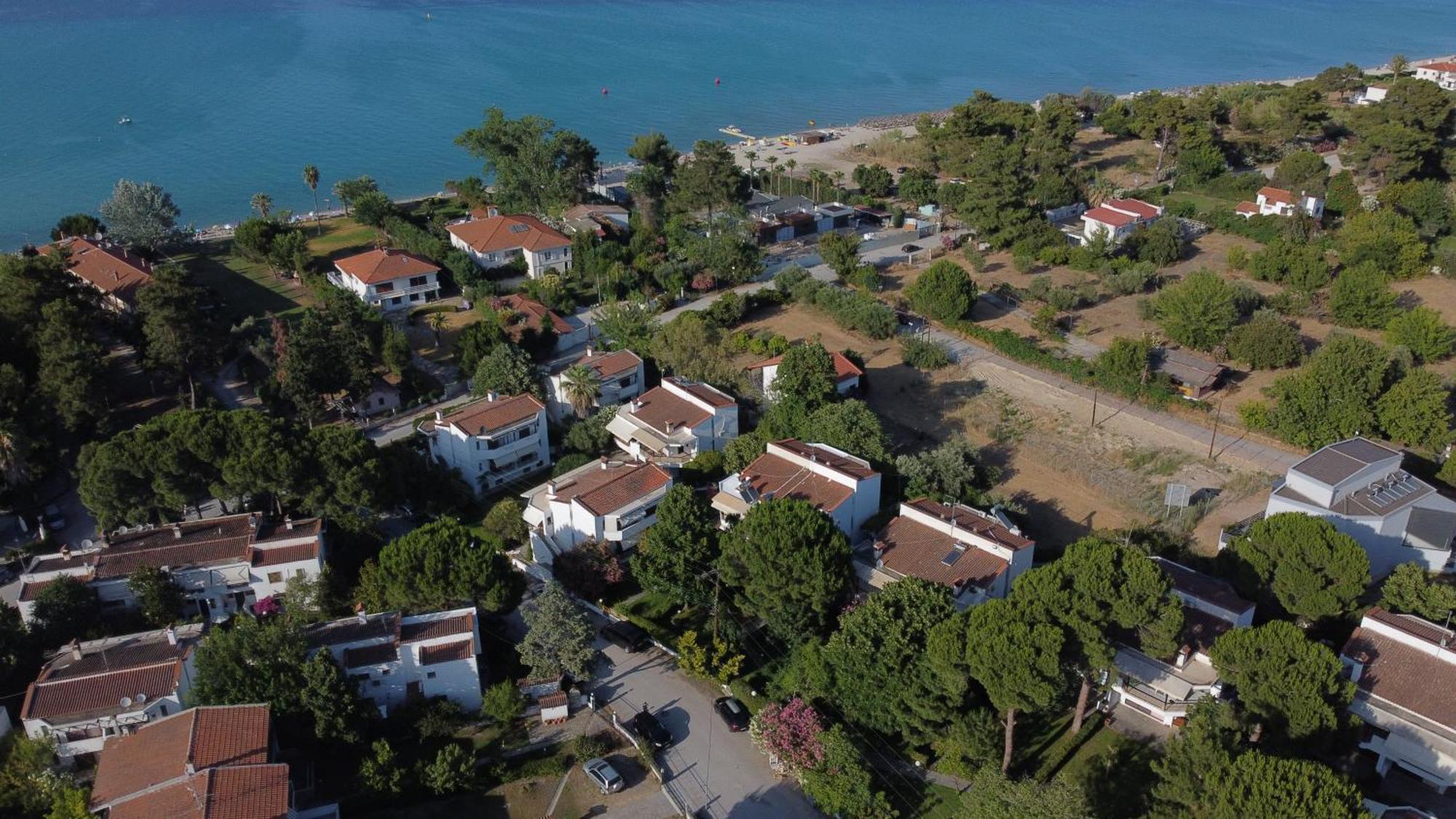 Lovely Villa 3 Min From The Beach Hanioti Exteriör bild
